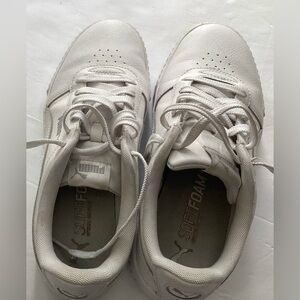 Puma Carina trainers size 6.5 white